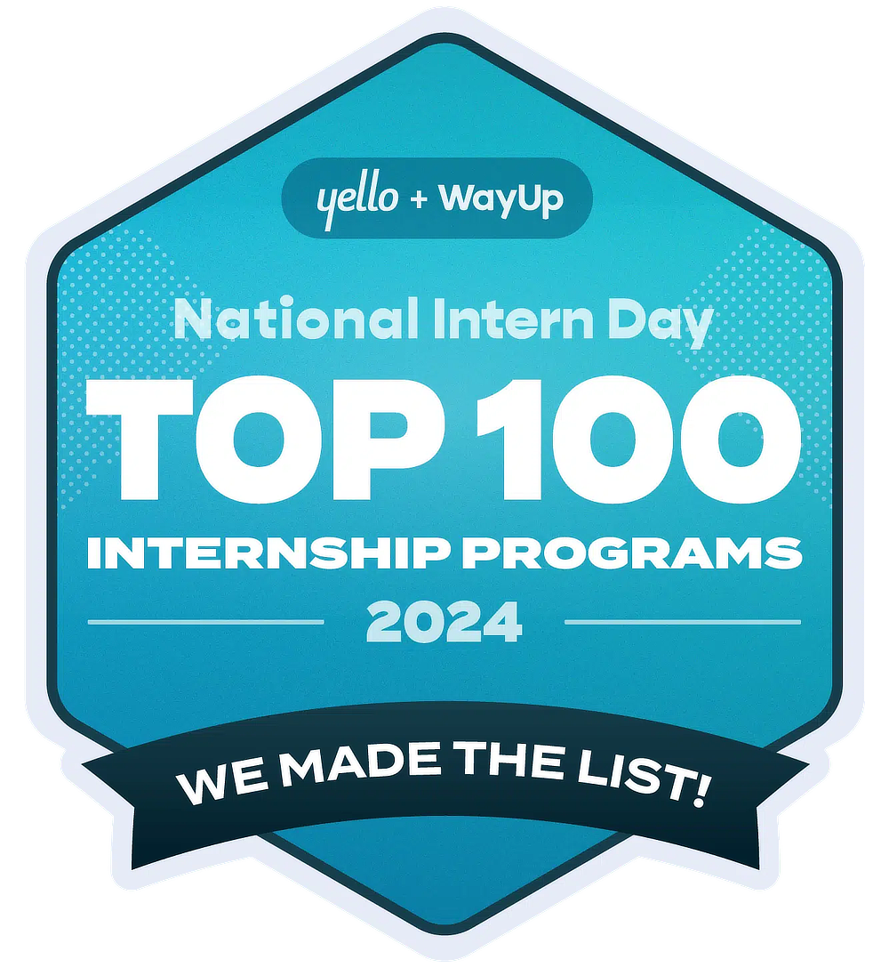 National Intern Day Top 100 Internship Programs Logo